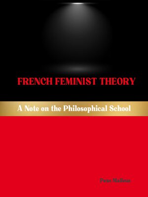 cover image of French Feminist Theory